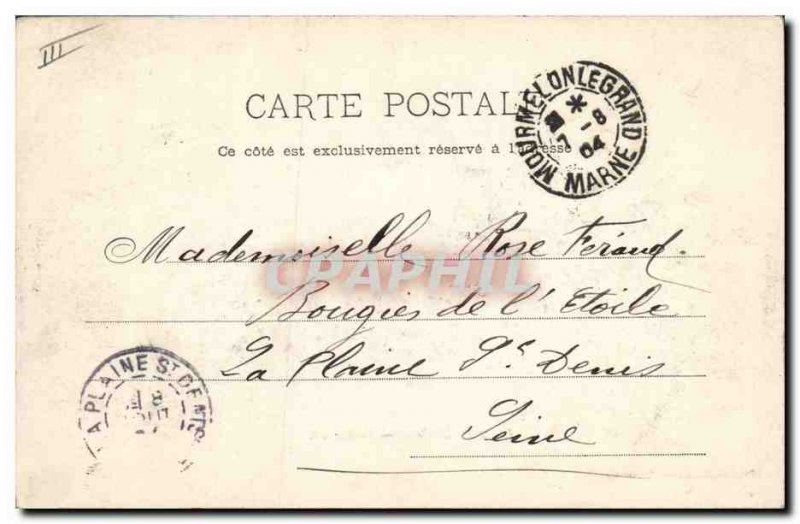 Old Postcard Army Camp Chalons report
