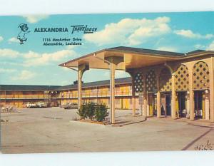 Unused Pre-1980 TRAVELODGE MOTEL Alexandria Louisiana LA c0143