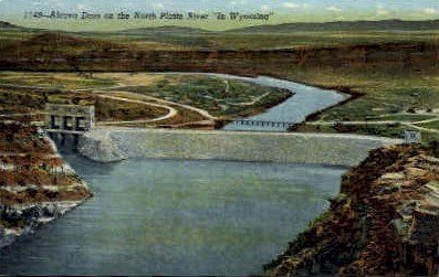 Alcova Dam - North Platte River, Wyoming