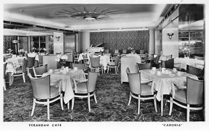 Caronia Verandah Café Cunard Line Ship Unused 