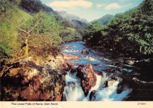 B99800 the lower falls of nevis glen scotland