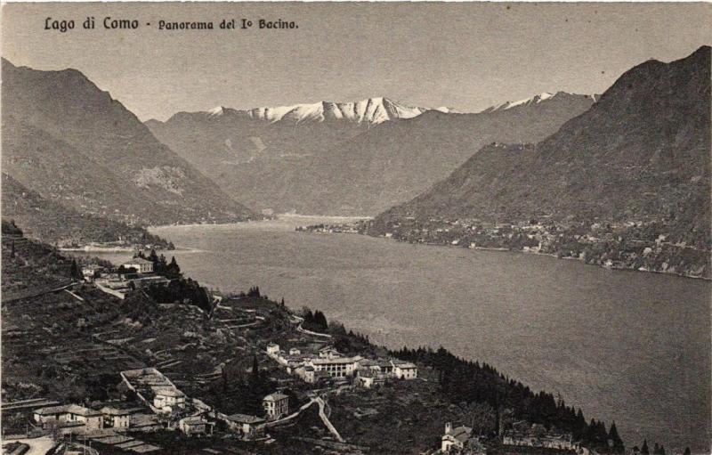 CPA Lago di Como Panorama del Io Bacino. ITALY (396433)