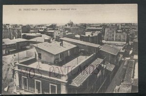 Egypt Postcard - Port-Said - Vue Generale - General View   RS16146