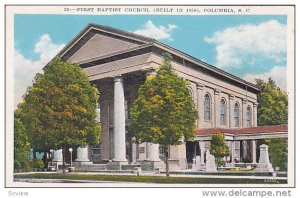 Exterior,  First Baptist Church,  Columbia,  South Carolina,  00-10s