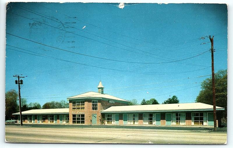 Postcard NY LI Long Island Huntington Walt Whitman Motels F11