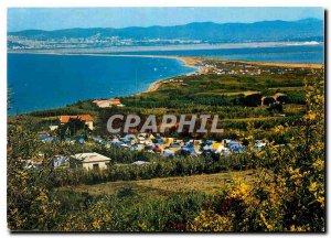 Postcard Modern Riviera France Presquile Giens Var La Grande Plage Gulf