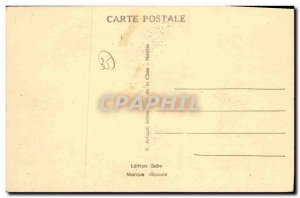 Old Postcard Fougeres Aristide Briand War memorial Militaria