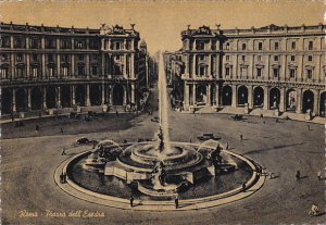 Italy Roma Rome Piazza dell' Esedra