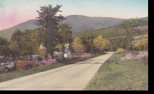 Vermont Manchester In The Mountains Mount Equinox From Ethan Allen Highway  A...