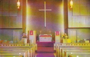 Kansas Medicine Lodge Interior Of Sanctuary First Methodist Church