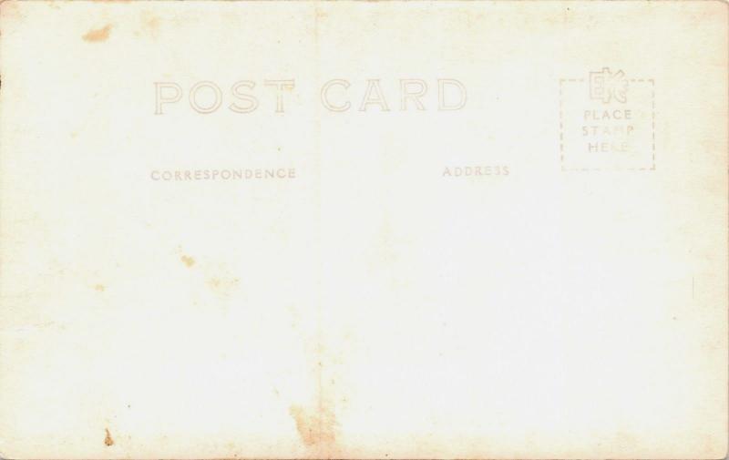 BIG RAPIDS MICHIGAN HIGH SCHOOL-REAL PHOTO POSTCARD