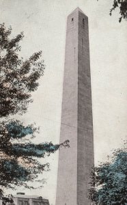 Vintage Postcard Bunker Hill Monument Historical Fought Boston Massachusetts MA