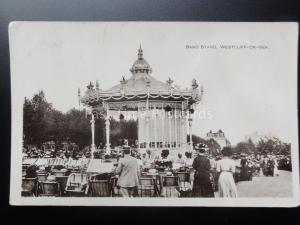 Essex WESTCLIFF ON SEA Band Stand - Old RP Postcard