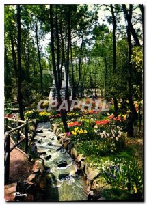 Modern Postcard On the Cote de Lumiere La Tranche sur Mer Vendee Park Floralies