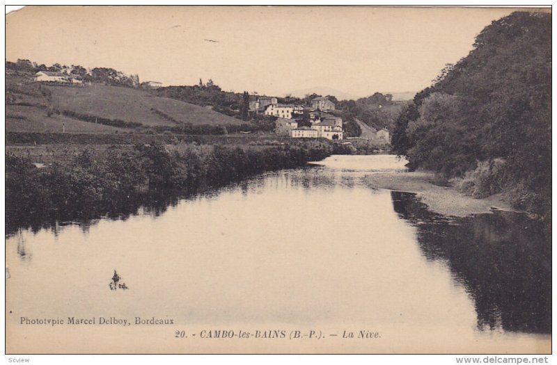 Cambo-les-Bains , France , PU-1923 ; La Nive