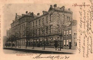 Netherlands Den Haag The Hague Ziekenhuis Zuidwal Vintage Postcard 03.74