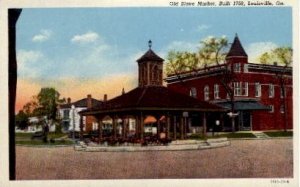 Old Slave Market, Built 1758 - Louisville, Georgia GA