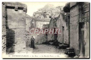 Old Postcard Environs Arles Les Baux La Rue des Fours Female Folklore