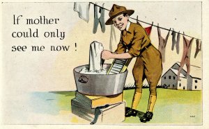 Military Humor - If mother could only see me now