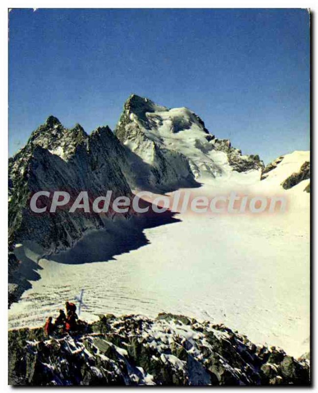 Modern Postcard Dauphine Barre Des Ecrins Pic Du Glacier White