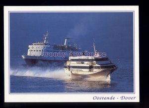 FE3075 - Oostende-Dover Boeing Jetfoil - Princesse Clementine - postcard