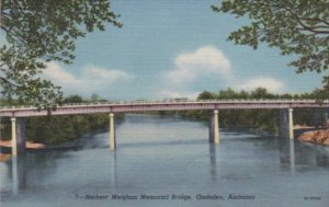 Alabama Gadsden Herbert Meighan Memorial Bridge Curteich