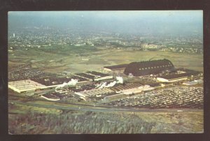 AKRON OHIO GOODYEAR AEROSPACE BUILDING COMPLEX VINTAGE POSTCARDE BLIMP