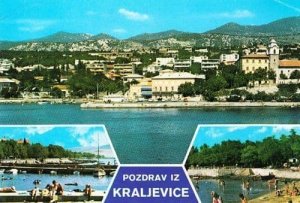 Kraljevice Kraljevica Croatian Village Croatia Postcard