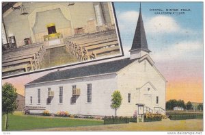 Chapel, Minter Field,  California, 30-40s