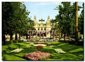 Modern Postcard Principality of Monaco Monte Carlo Casino