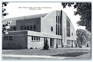 c1940s New Field House And Men's Gymnasium Grinnell Iowa IA Unposted Postcard