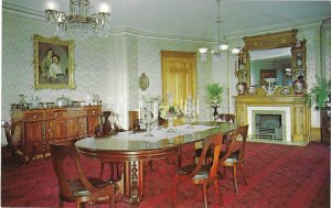 Formal Dining Room in Beehive House in Temple Square Salt Lake City Utah