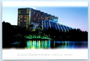 BROADBEACH, Queensland Australia CONRAD JUPITERS CASINO Gold Coast 4x6 Postcard