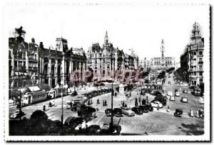 Postcard Old Paraca Porto da Liberdade e Avendia dos Aliados Square and Avenu...