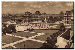 Postcard Old Paris and Wonders Perspective on the Place du Carrousel and the ...