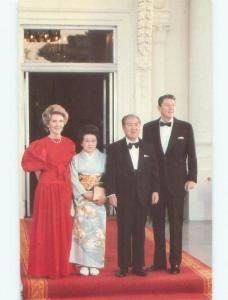 1981 JAPAN PRIME MINISTER VISITS PRESIDENT RONALD REAGAN Washington DC E7803