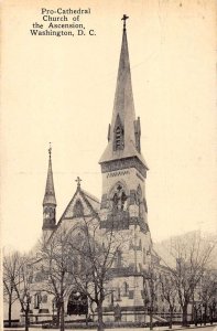 Washington DC Pro-Cathedral Church Vintage Postcard AA44187