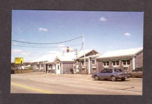 ME View Billy's Chowder House WELLS MAINE Postcard --