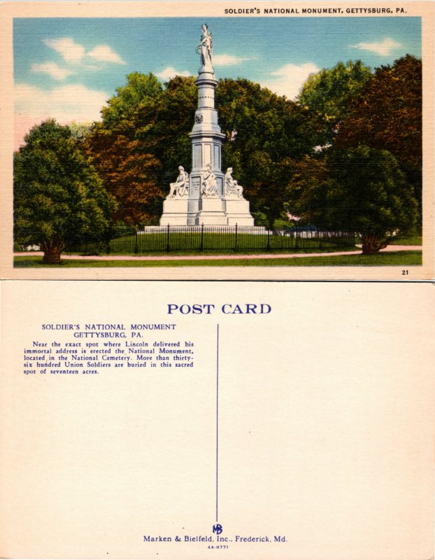 Soldier's National Monument, Gettysburg, PA. (24576