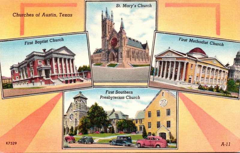 Texas Austin Churches Multi View