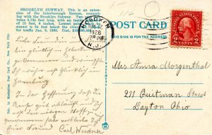 NY - New York City. Brooklyn Subway