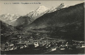 CPA LARUNS Vue Generale et le Pic du Ger (1142389)