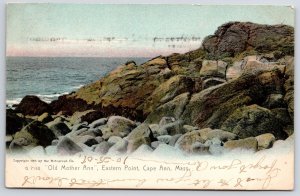 1907 Old Mother Ann Eastern Point Cape Ann Massachusetts MA Posted Postcard