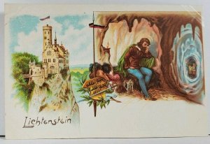 Lichtenstein Multi View c1900 Germany Postcard G16