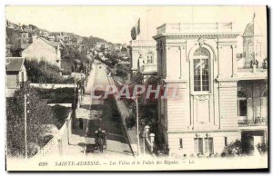 Old Postcard Sainte Adresse The Villas and The Palais Des Regates