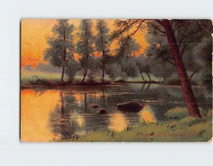 Postcard Scene of a Russian Idyll Russia