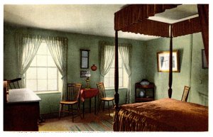 Maine Portland Longfellows Home,  The Poet's Sleeping Room