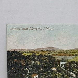 Alteryn Newport Wales UK Vintage Postcard