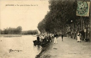 CPA Auxerre - Vue prise a l'Arbre Sec FRANCE (960450)