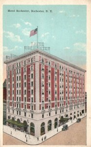 Vintage Postcard 1920's Hotel Rochester Historical Building Landmark New York NY